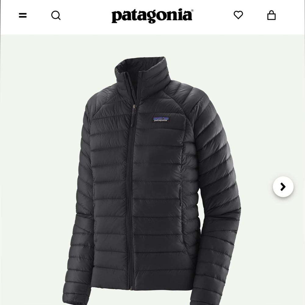 Patagonia Women's Down Black Jacket